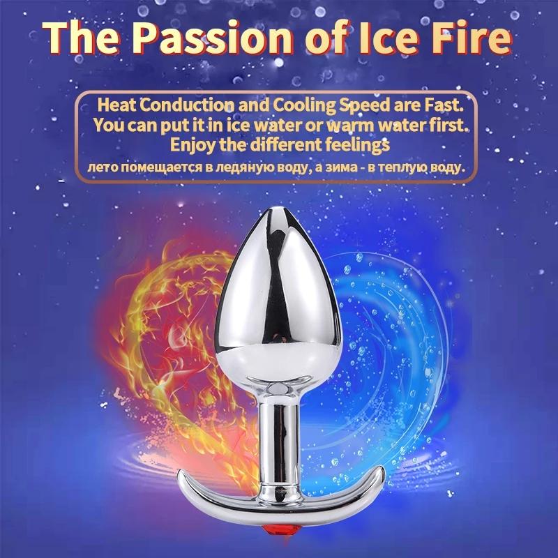 Metal Anal Plug Butt Plug Sex Toy Anal Toys for Men Women Masturbador Tool