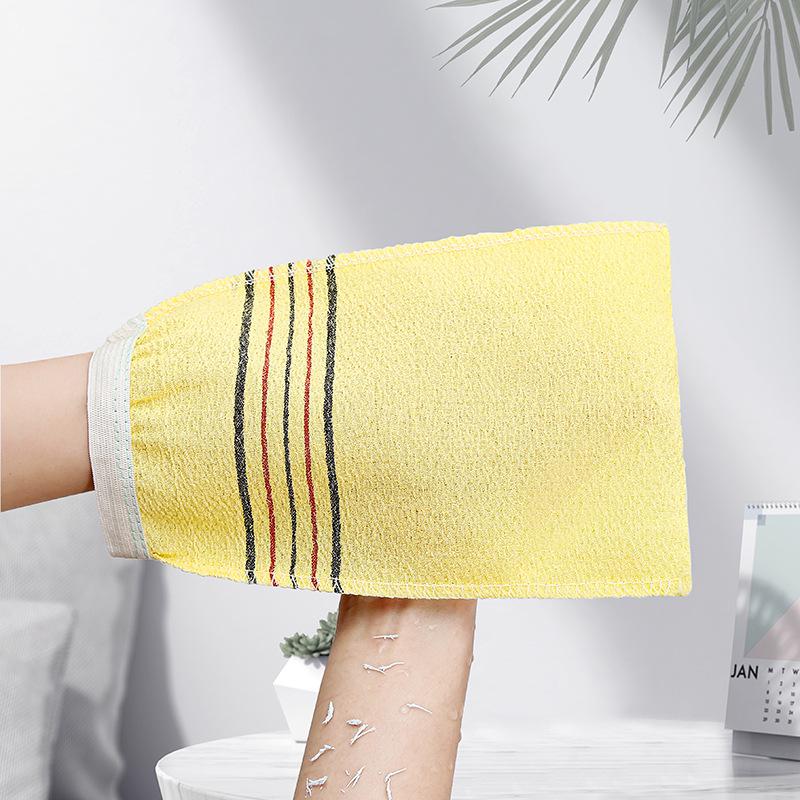 

Набор для купания из трех предметов: Полотенце для растирания спины, банное полотенце и мочалка-рукавица для мужчин и женщин