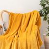 Solid Color Flannel Blanket - Sofa & Air Conditioning Cover, Gift Blanket, Coral Fleece Nap Blanket.