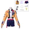 Kpop Demon Hunters Rumi Cosplay Costume With Polyester Fabric For Anime And Game Role Play