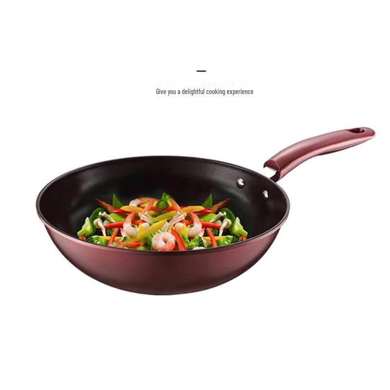 Deslon Refined Iron Non-stick Wok