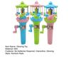 Interactive Glowing Carousel Toy Develop Hand Strength with Manual Joystick Rotates Lights Up Toy for Babies