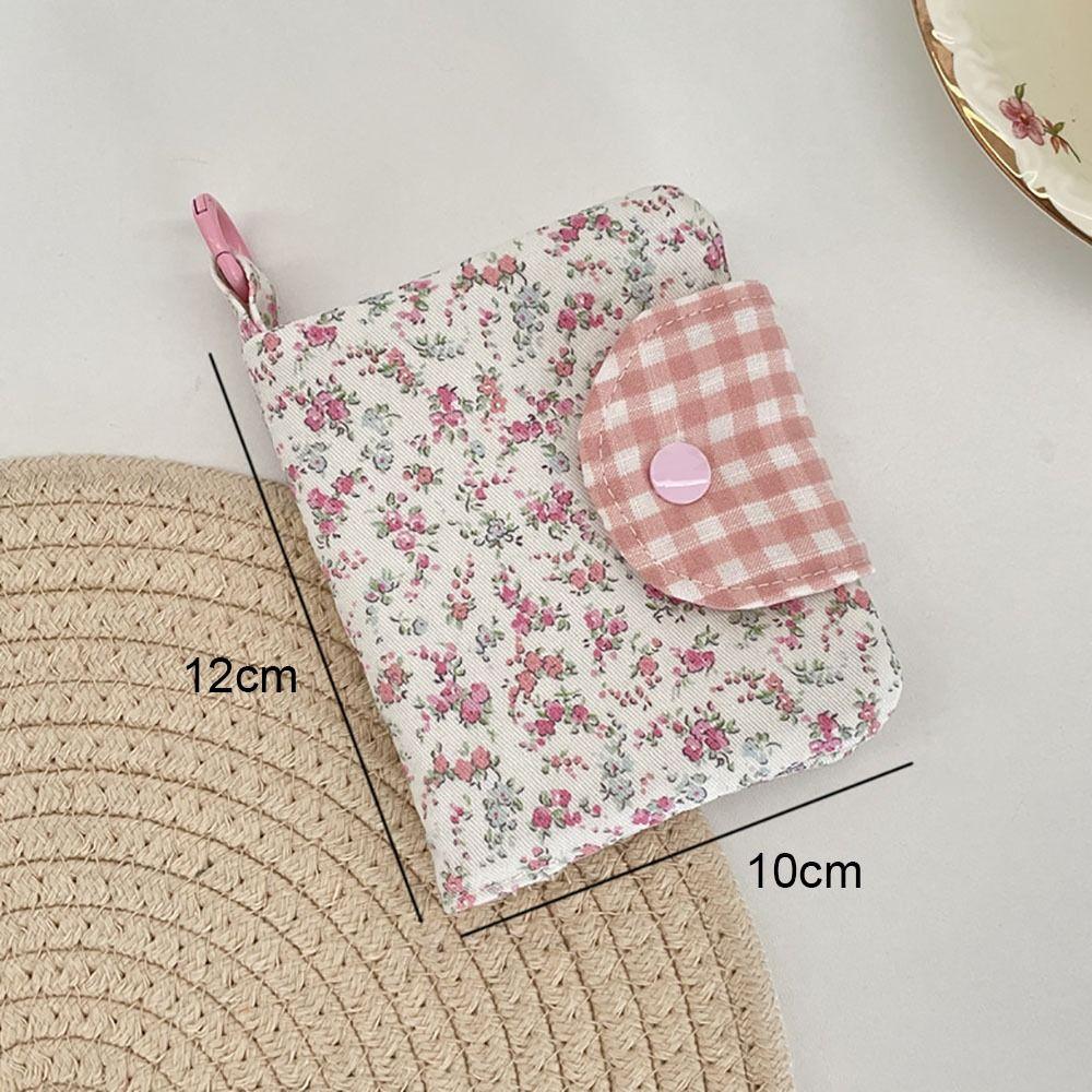 Portable Cloth Coin Purse Flower Multi-functional Women's card bag Bowknot Lipstick Holder Small Items Holder