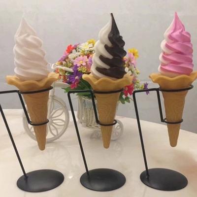 Eistütenständer aus Eisen, Cupcake-Halter, dekoratives Präsentationsregal für Desserts, Pommes, Partys, Kaltgetränkeladen