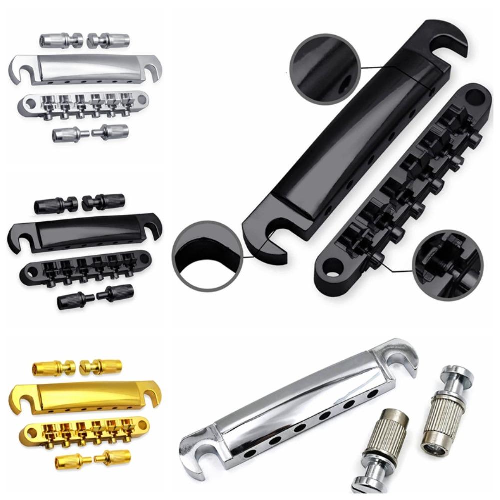 

Сменные аксессуары Tune-O-Matic Bridge Tailpiece Roller Saddle Bridge Tailpiece Guitars Parts