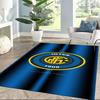 Inter Milan Area Rug Perfect For Study Room Living Rooms Game Room Foyer Antislip Rug Decorate Offices Luxury Gift For Birthday Christmas Wedding