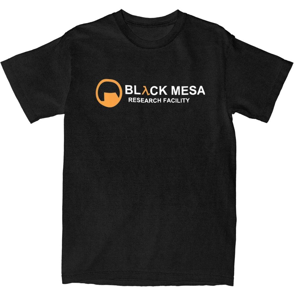 Men T-Shirt BLACK MESA Videogames Halfs Lifes T Shirts Fashion Summer Tee Shirt Vintage Pattern Cotton Tops Gift Idea