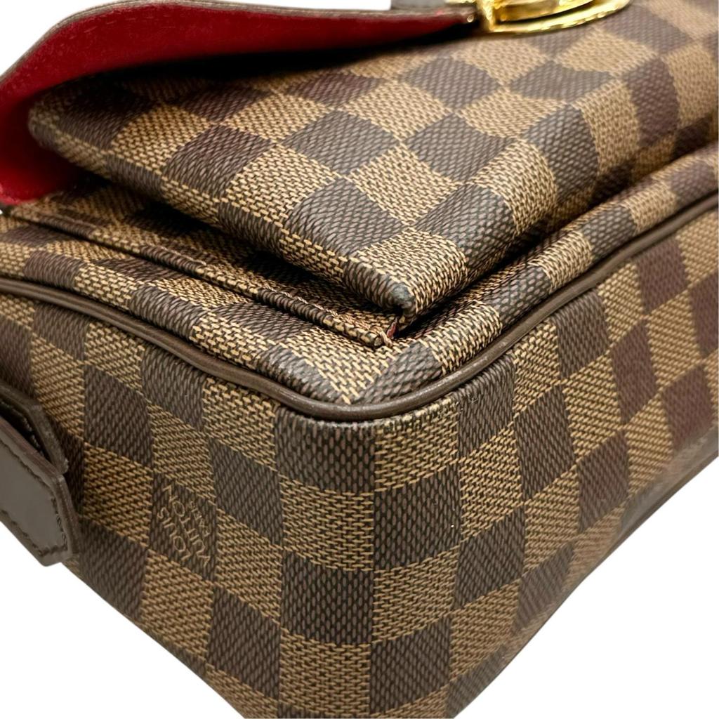 Louis Vuitton Ravello GM N60006 Shoulder Bag Brown Women Used