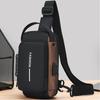 Small Version Men's Waist Packs Crossbody Chest Bag Lightweight Men's Small Pouch Anti-theft Design Men's Handbag Shoulder Bag