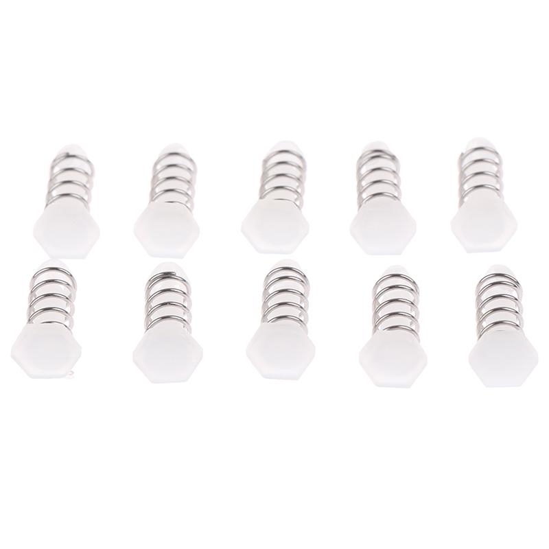 10Pcs 14Mm Plastic Nail Cooling Fan Spring Nails Heat Sink Clips