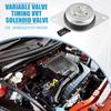 Variable Valve Timing VVT Solenoid Valve No.55562223/25195245 Camshaft Adjuster for Chevy Cruze 11-15 for Chevy Sonic 1.4L 12-20 Metal Silver Tone