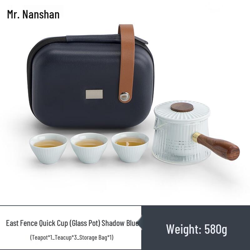 Nanshan Xiansheng Japanese Ceramic Portable Gongfu Tea Set