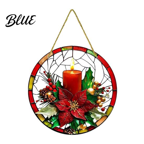 Xmas Tree Hanging for Decor Festive Pendants Ornaments Acrylic Charms Christmas with Lanyard Holiday Party