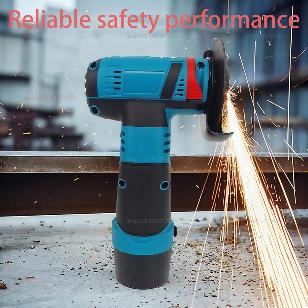 19500RPM 12V Cordless Angle Grinder | Diamond Cutting/Polishing/Grinding | Mini Rechargeable Multi-Function Tool