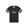 Originals Outline Tee Logo Short Sleeve Black Men's FM3897