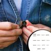 1 Set Shirt Sweater Shank Button Replacement Clothes Blouse Coat Hat Rhinestone Metal Buttons Brooch Pin Badge Sewing