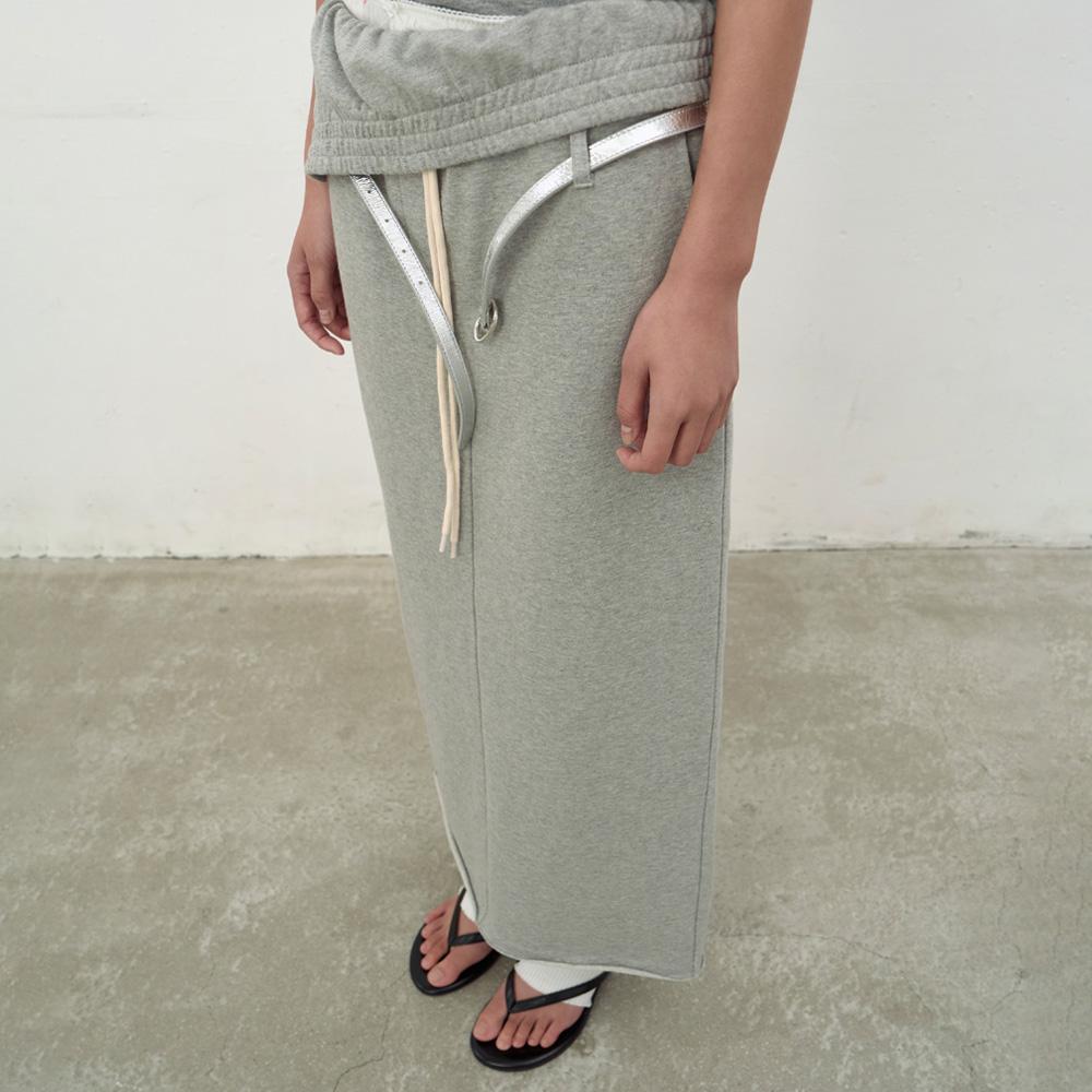 Lcdc Tm Fold-Over Jersey Skirt (Grey)