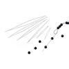 5 Piece Curved Beading Needle Set Stainless Steel Beading Tools Versatile Beaded Threading Pins Jewelry Making Supplies