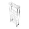 Bathroom Gap Shelf Bathroom Cosmetics Transparent Storage Rack Multi Layer Bathroom Organizer 4