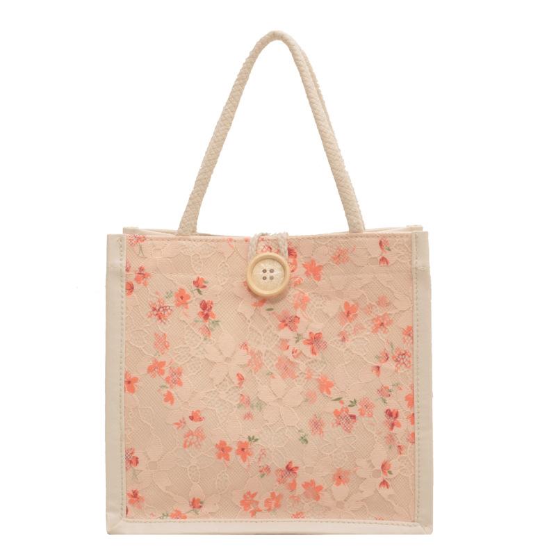 Koreanische Version der Ins Mini Tragetasche für Damen Neue Mode Ein Schulter Student Vielseitig Hand Hand Lunchbox Tasche