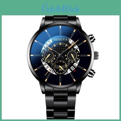 2020 Fashion Trend Men's Watch Geneva Creative Calendar New Arrivals Alloy Steel Watch