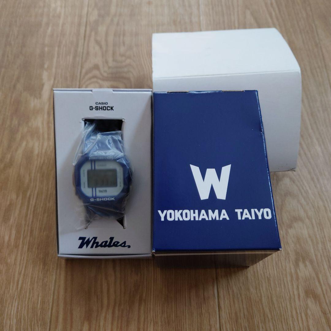[New, unused, limited edition] G-SHOCK Yokohama Taiyo Whales 70th anniversary model