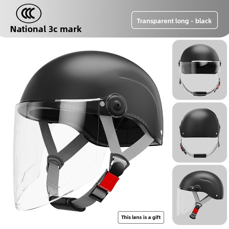 Electric Car Helmet Men and Women Cute Half Helmet