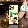 P-Popeye CARTOON Magnetic For Magsafe Wireless Charging Phone Case For iPhone17,16,15,14,13,12,11 Plus,Pro Max