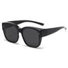 Set Of Glasses Vertical Sunglasses Men'S Sunglasses Women'S Polarized Myopia Glasses Driving Dual-Purpose 2310