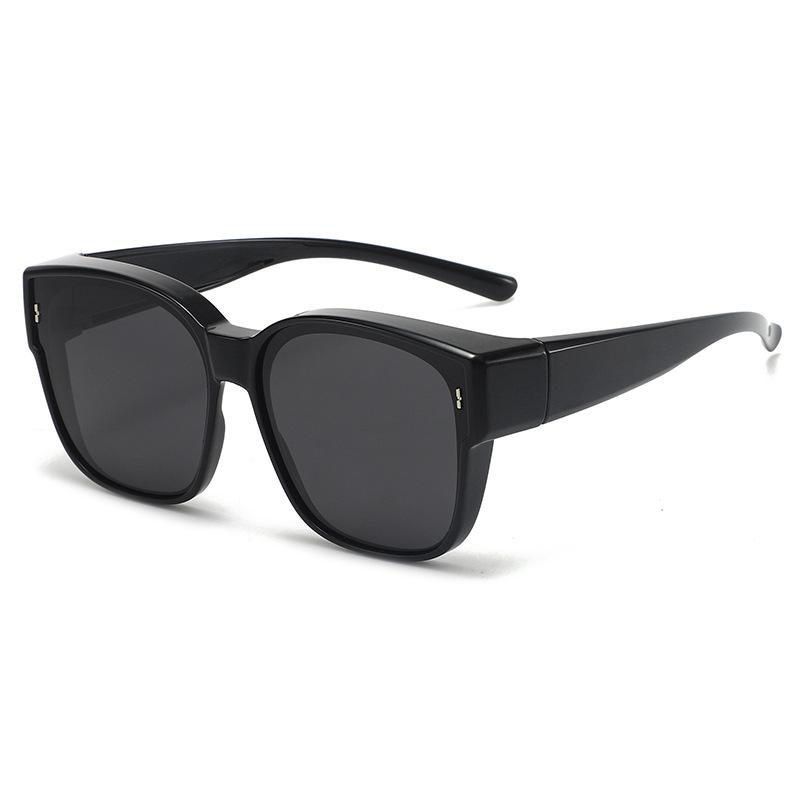 Set Of Glasses Vertical Sunglasses Men'S Sunglasses Women'S Polarized Myopia Glasses Driving Dual-Purpose 2310