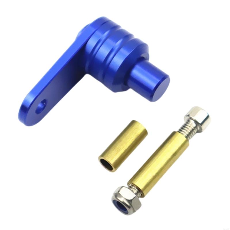 Universal Motorcycle Lock Scooter Handlebar Brake Throttle Grip Antitheft Security Antitheft Lock X37F синий