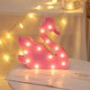 Swan, Cactus, Giraffe Shaped LED Night Light – Colorful Festival Decoration