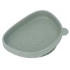 Baby Silicone Plate Panda Shape Silicone Suction Toddler Plate Feeding Supply for Infants Olive Green Silicone Plate