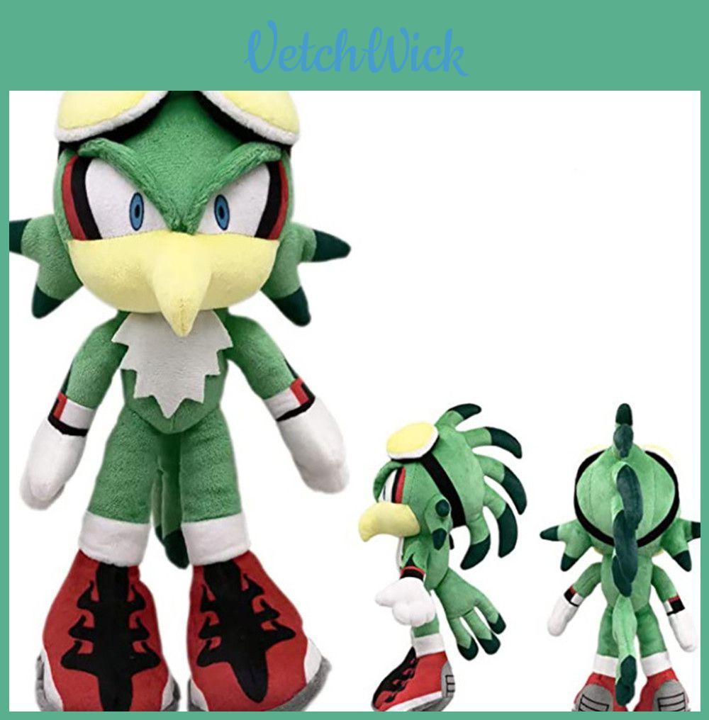 Sonic Jet Il Falco Riccio Verde Peluche Bambole 30cm Kawaii Giocattolo Morbido Per Regali per Bambini