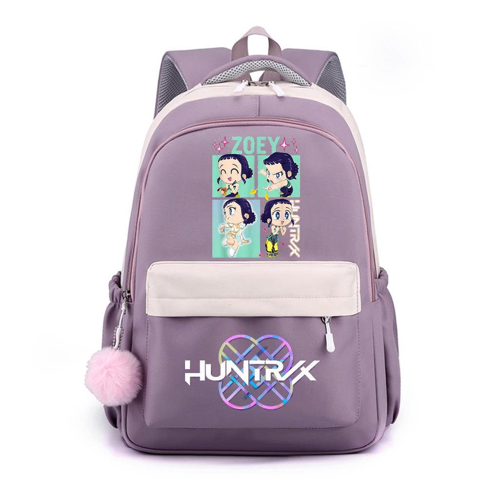 Niedlicher Anime K-Pop bedruckter Rucksack mit großer Kapazität für Teenager, Studentin, Student, Schulranzen, Büchertasche, Kindergeschenk, Damen, wasserdichte Reisetasche, Mochila