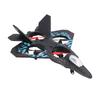 RC Sailplane Kit Glider Plane  plane Drone Remote Control EPP Foam F22 Fighter Fixed Wing Model  craft Toy