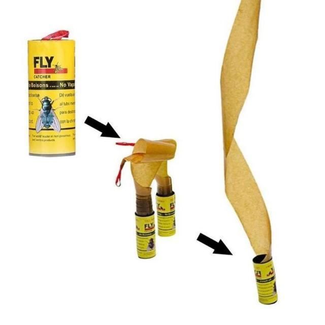 Insect Trap - YWEI - INSECT LAMP - Yellow - 4 Rolls - Environmentally Friendly