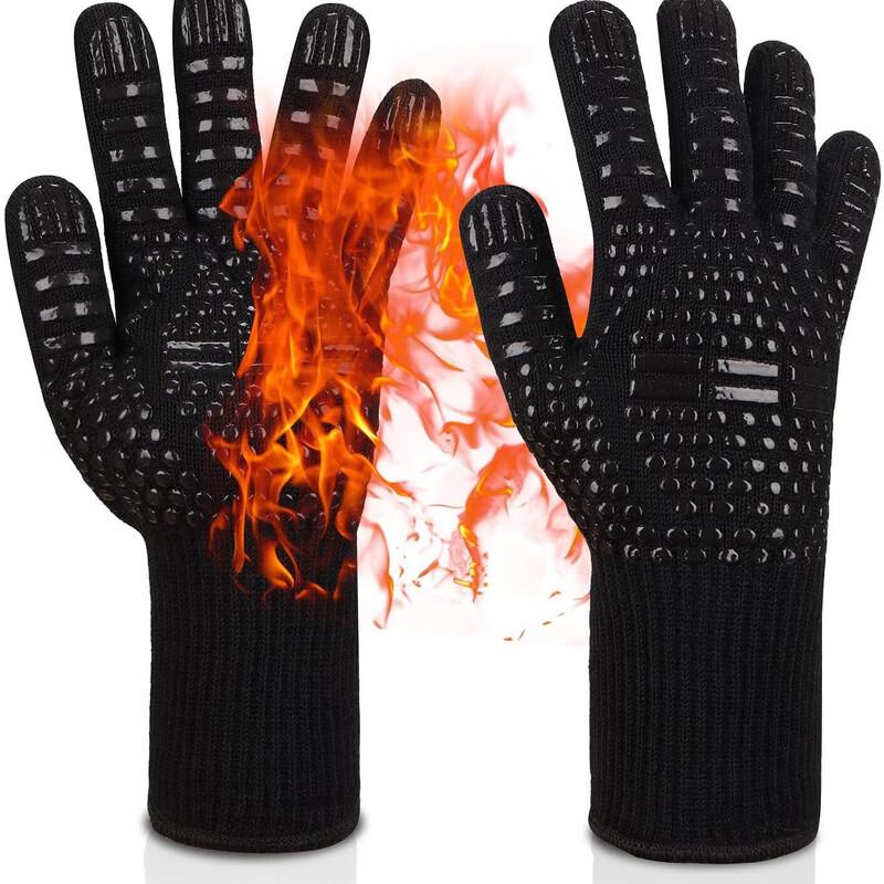 Heat Resistant Baking & BBQ Gloves One Size