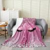 Eyelash Blanket Eyes Pattern Design Plush Throw Blanket, Modern Simple Lovely Flannel Fleece Blanket for Sofa Couch Room Decor