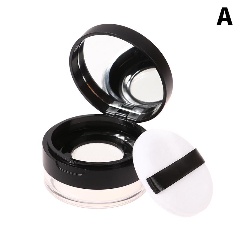 20G Empty Air Cushion Puff Box With Powder Puff Mirror Big Or Small Elastic Mesh Portable Makeup Case Container For Loose Powder