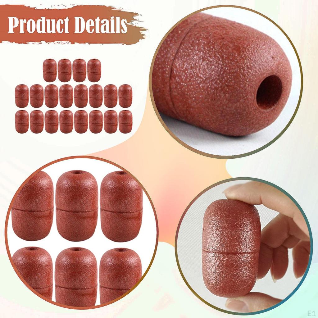 20Pcs Rope Floats Marine Fishing Markers for Pool Swim Lane Water Park Zones