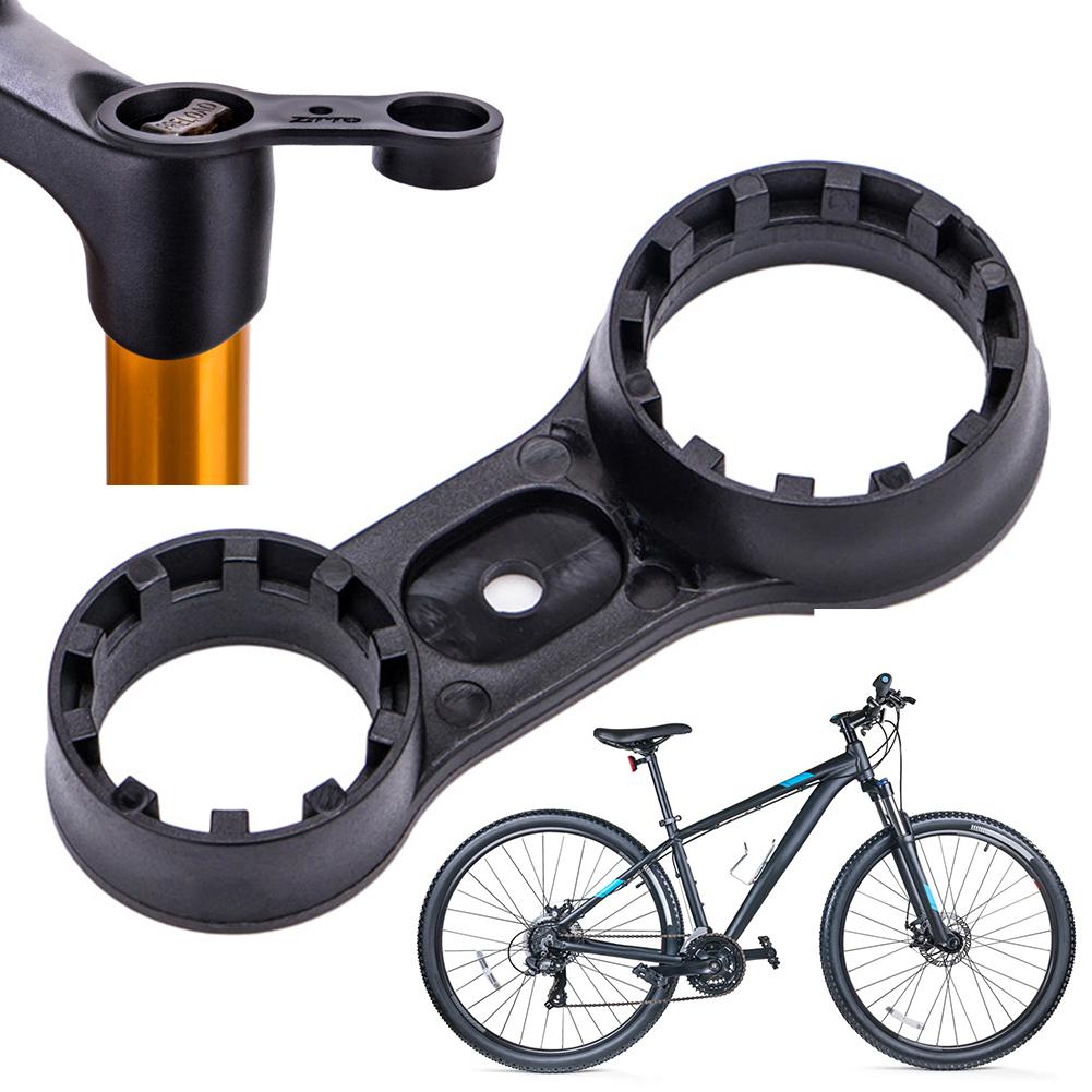 Bicycle Front Fork Repair Tool Lightweight Front Fork Cap Wrench Removal Installation Spanner for SR Suntour XCR/XCT/XCM