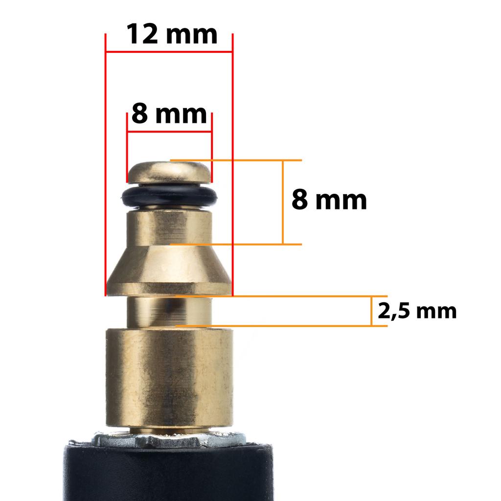 Hose Extension High Pressure Hose 10m QC Stihl / Nilfisk / Gerni Quick Connect for Pressure Washer
