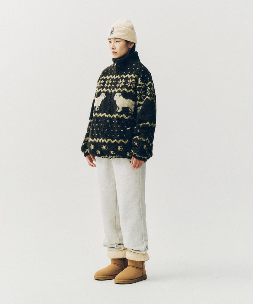 YALE Nordic Dan Cozy Beanie_Ivory