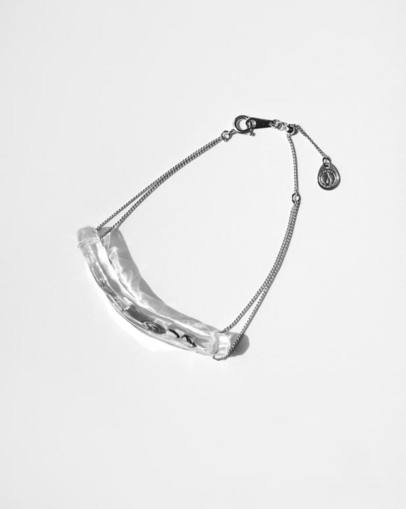 set Lampwork Factory Nagare Bracelet gift bag with [Set] 2-piece (HARIO HAA-NG-BL, ribbon)