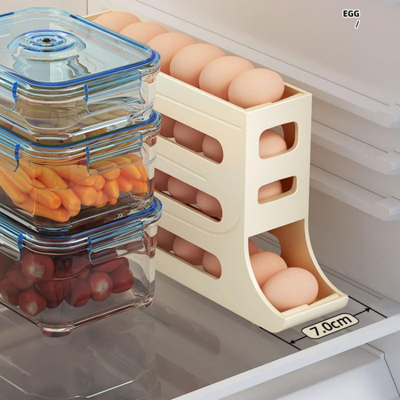 Kühlschrank Ei Lagerung Box Küche Eier Box Lagerung Ei Box Große Kapazität Gewidmet Ei Karton Ei Roll Ei Lagerung box