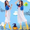 TUAHOUS Halloween Cosplay Cute Sailor Uniform Anime Costume Halloween Donald Duck Costume Adult 4-Piece Sailor Uniform Set (Outfit + Tie + Hat +