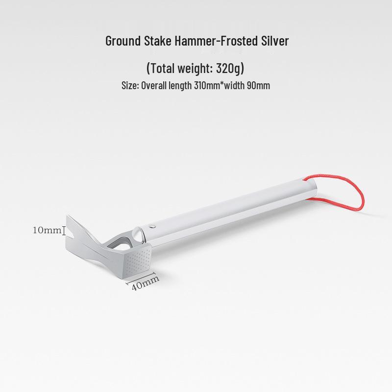 Camping Ground Nail & Tool Storage Bag - Portable Cylinder Organizer for Outdoor Accessories