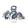 Cool Girls Hair Claw Festive Hairpin New Year Ornaments Headdress Accessories 2024 Dragon Studded Diamante Headdress