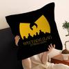 Group WWu Tang Hip Hop Cushion Cover Pillowcase Upholstery Sofa Throw Pillow Home Decor Pillowcas